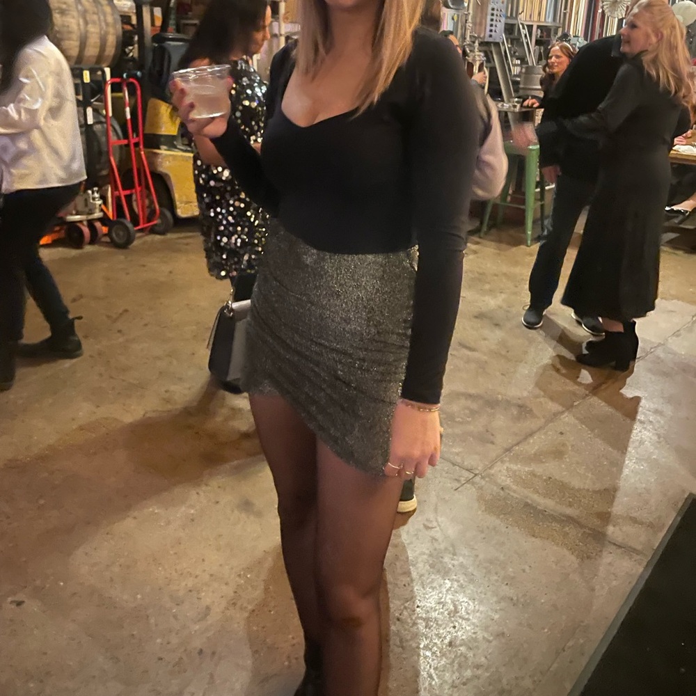 Dry Goods Bodycon Mini Skirt